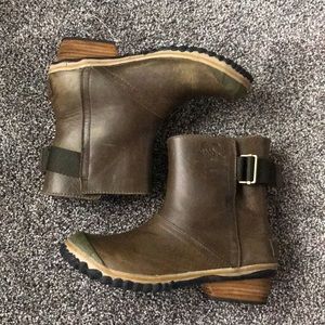 Sorel Slimpack Olive Rainboot